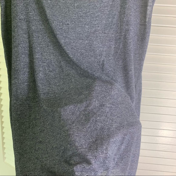 Michael Stars Crew Neck Tee Side Drape T Shirt - Picture 5 of 13